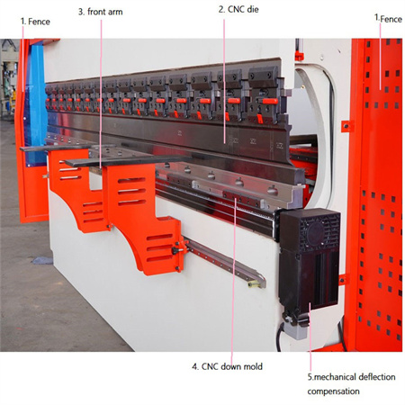 8 ملم 250 طن الصفائح المعدنية التلقائي CNC آلة الثني بندر الصحافة الهيدروليكية