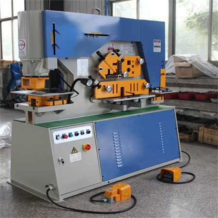 EMM Q35Y-20 Ironworker 10 طن آلة ضغط لكمة آلة التثقيب اليدوية لآلة قص الألومنيوم الميكانيكية