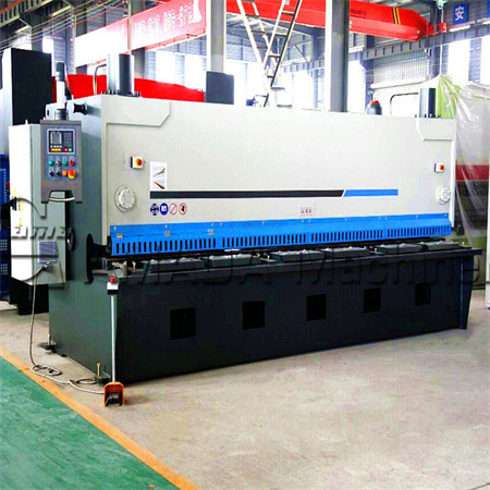 Huaxia Machine QC11K آلة قص المقصلة الهيدروليكية / QC11K آلة قص المعادن الهيدروليكية CNC ودليل