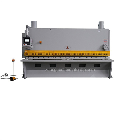 QC11K آلات القطع الهيدروليكية لقضيب الصلب / عملية سهلة آلة القص CNC / المقصات الكهربائية للصفائح المعدنية